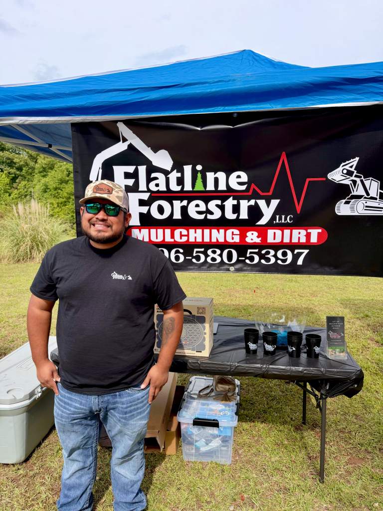 Jorge Silva, Machine Operator at Flatline Forestry